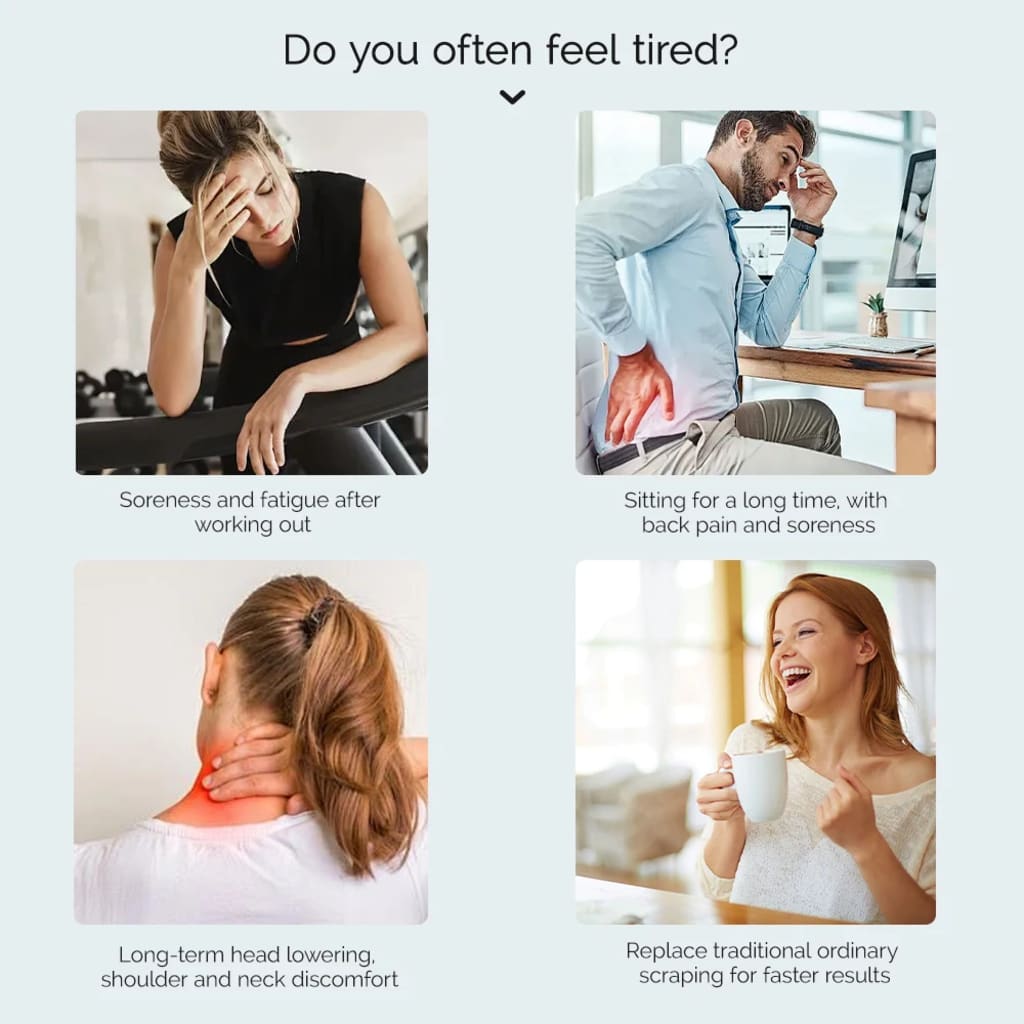 Electric Fascia Knife Vibration Body Massager 10500RPM high vibration massage Massager Warm Body Lifting Blade Comb Massage Tool - AliExpress