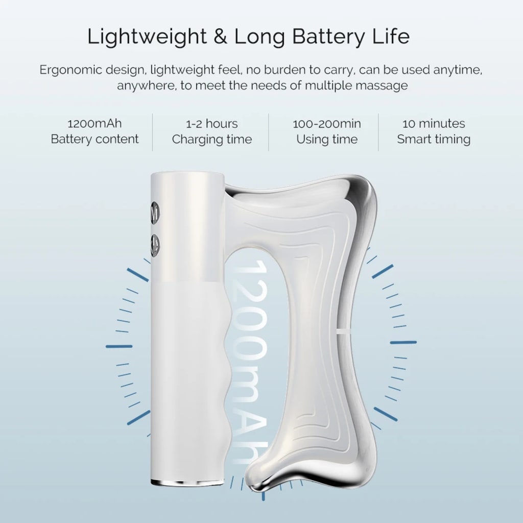 Electric Fascia Knife Vibration Body Massager 10500RPM high vibration massage Massager Warm Body Lifting Blade Comb Massage Tool - AliExpress