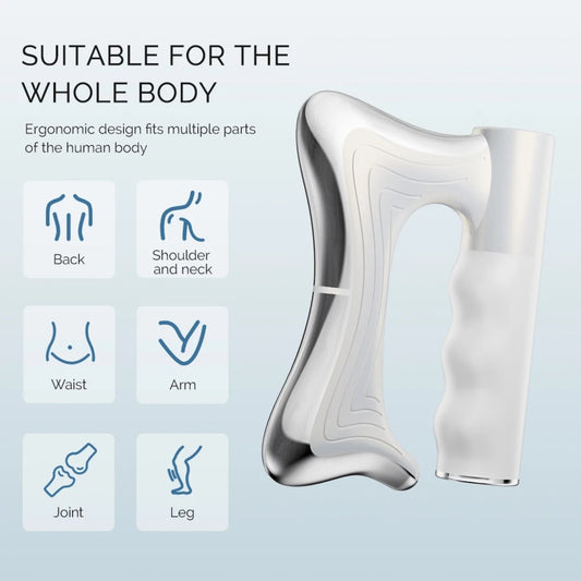 Electric Fascia Knife Vibration Body Massager 10500RPM high vibration massage Massager Warm Body Lifting Blade Comb Massage Tool - AliExpress